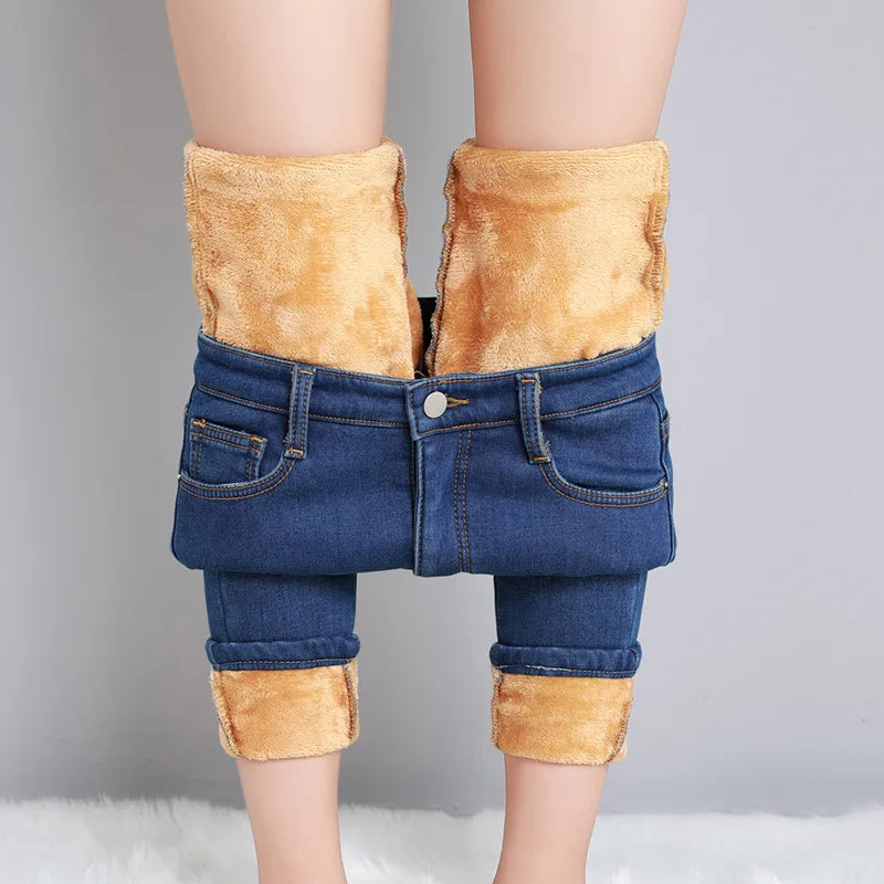 Quinly - Jean skinny thermique chaud