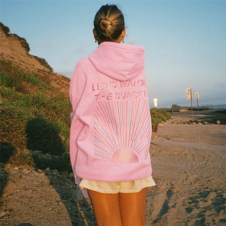 Sweat à capuche Relaxed Vibes – élégant, confortable et parfait pour des moments détendus