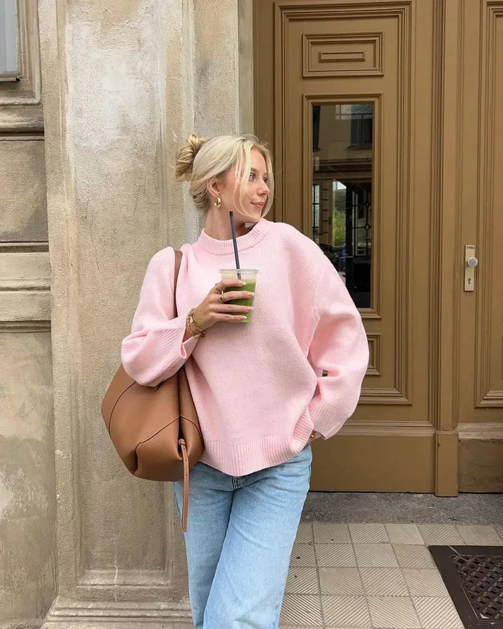 Ella - lässiger lockerer Strickpulli