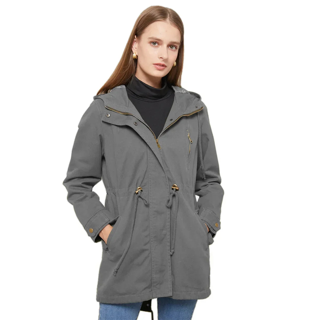 Veste à capuche Elsie – Chaleur élégante pour les jours frais