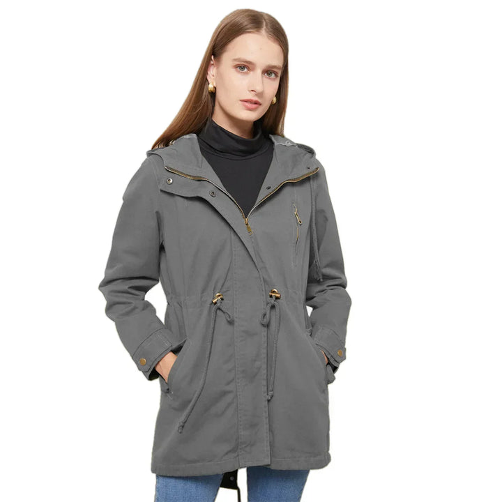 Veste à capuche Elsie – Chaleur élégante pour les jours frais