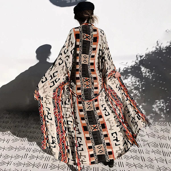 Kimono-peignoir élégant ELIZABETH – élégant et polyvalent
