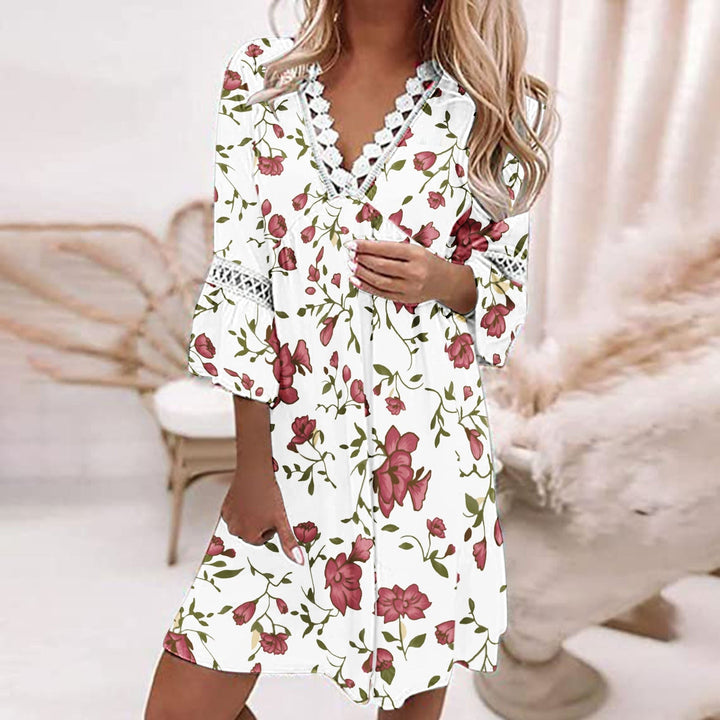 Robe à fleurs pour femmes