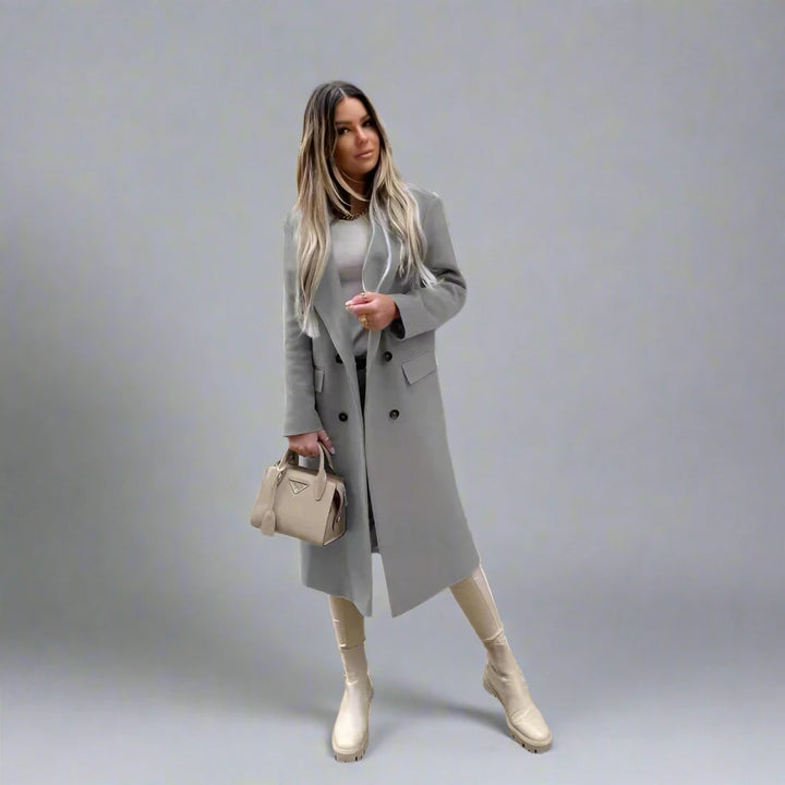 Eliana - Cappotto invernale retrò alla moda per donne