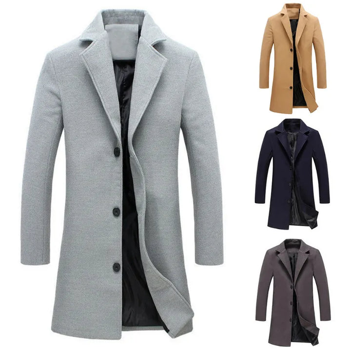 Julian | Manteau classique sur mesure pour hommes