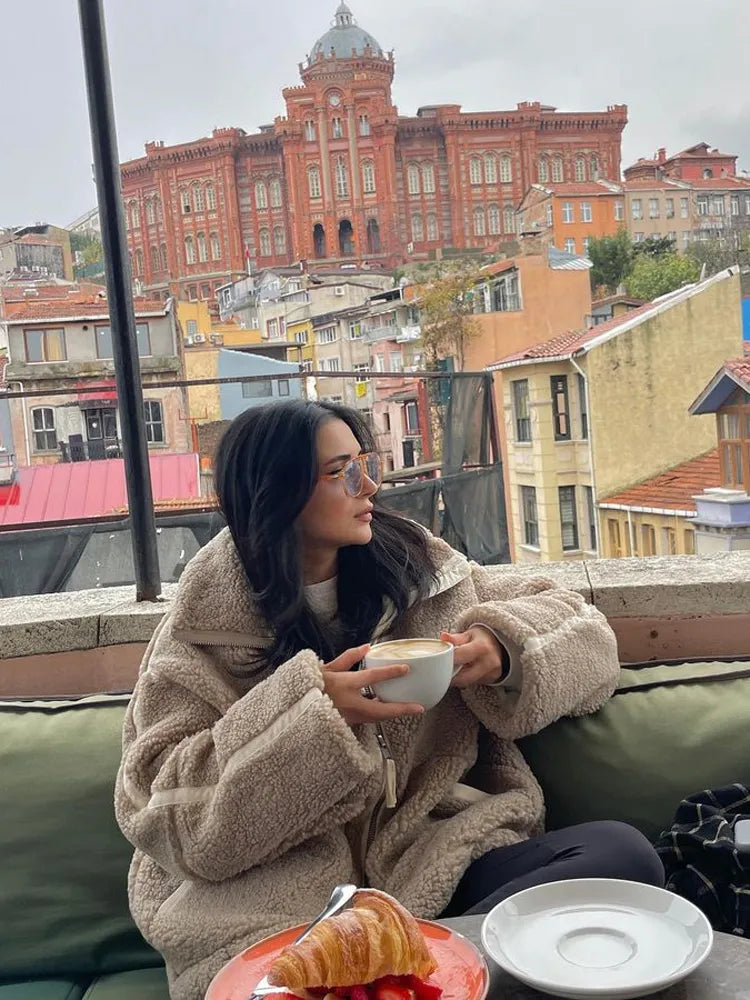 Raegan - Giacca Teddy calda
