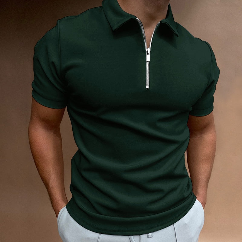 Elon - Polo con zip