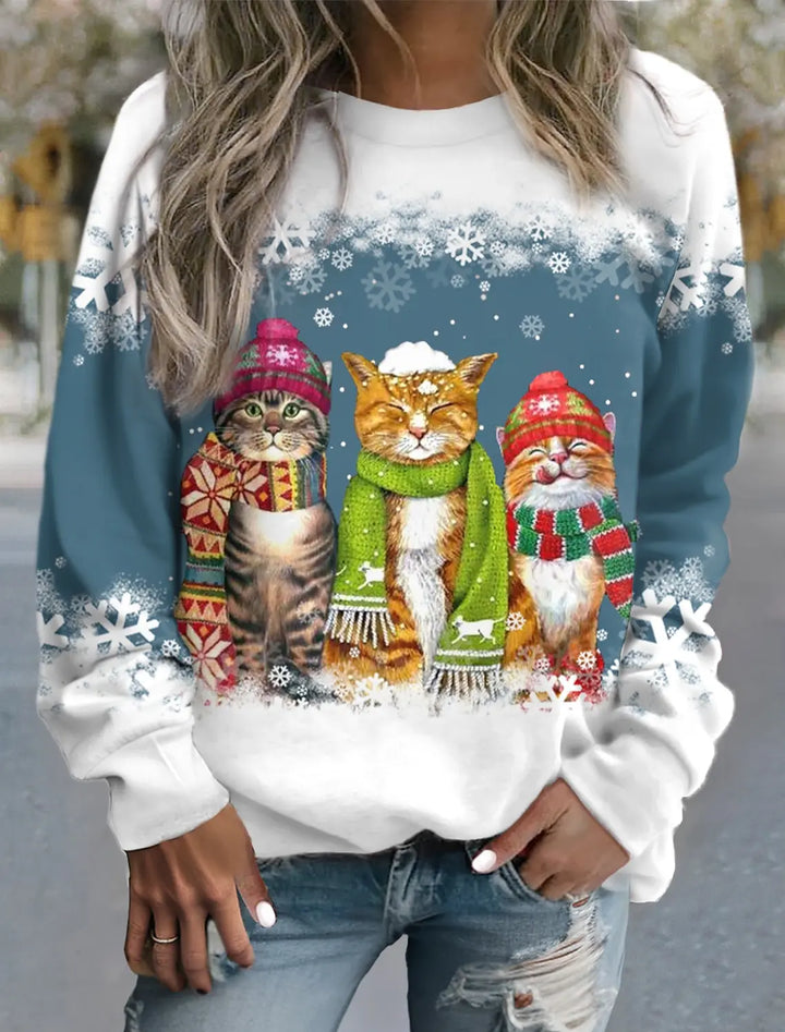 Arleth - Pullover with Christmas motif