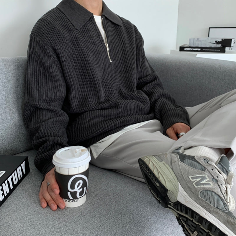 Jason - Comfortable loose sweater for men 2024