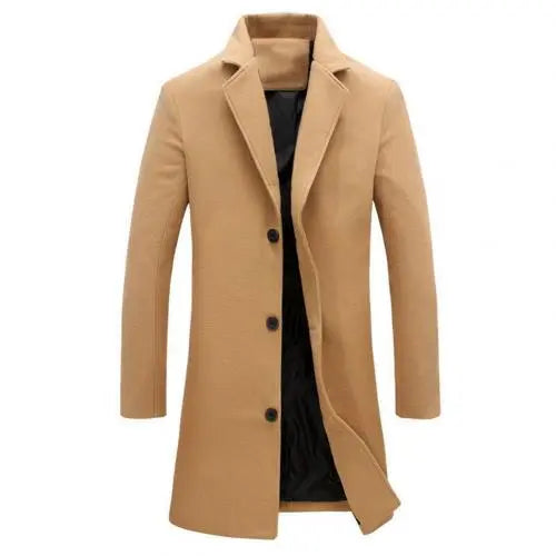 Julian | Manteau classique sur mesure pour hommes