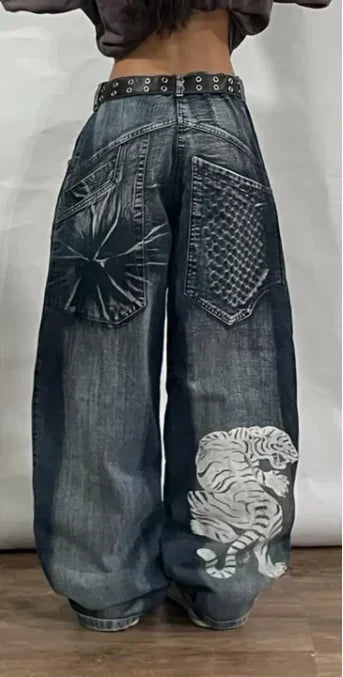 Pantalon Baggy Y2K Harajuku pour femmes