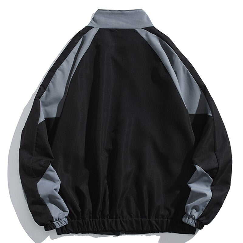 Giacca varsity Harajuku Windbreaker giapponese
