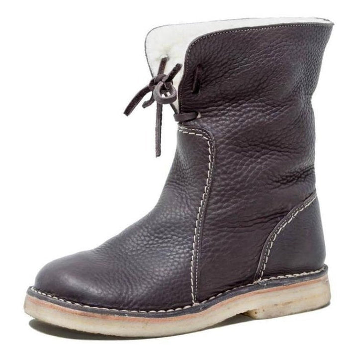 Bottes étanches avec doublure en laine