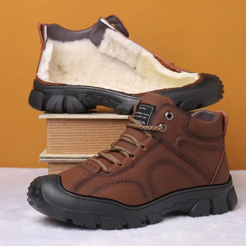 Romeo | Frostresistente Trekkingstiefel mit Profilsohle