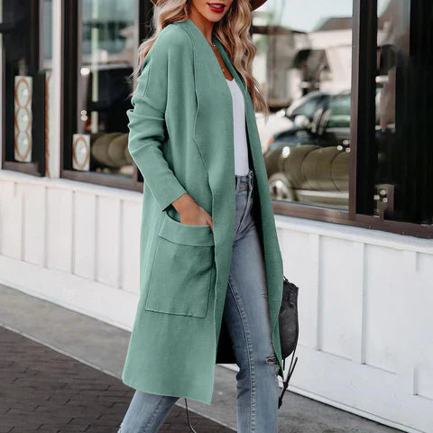 Roseline Cappotto grande di lana Croce Confine Cappotto