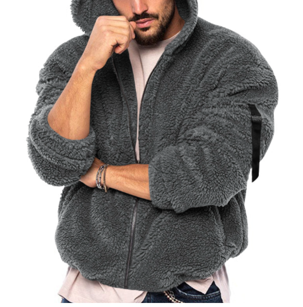 Michael - giacca invernale Teddy casual per uomo