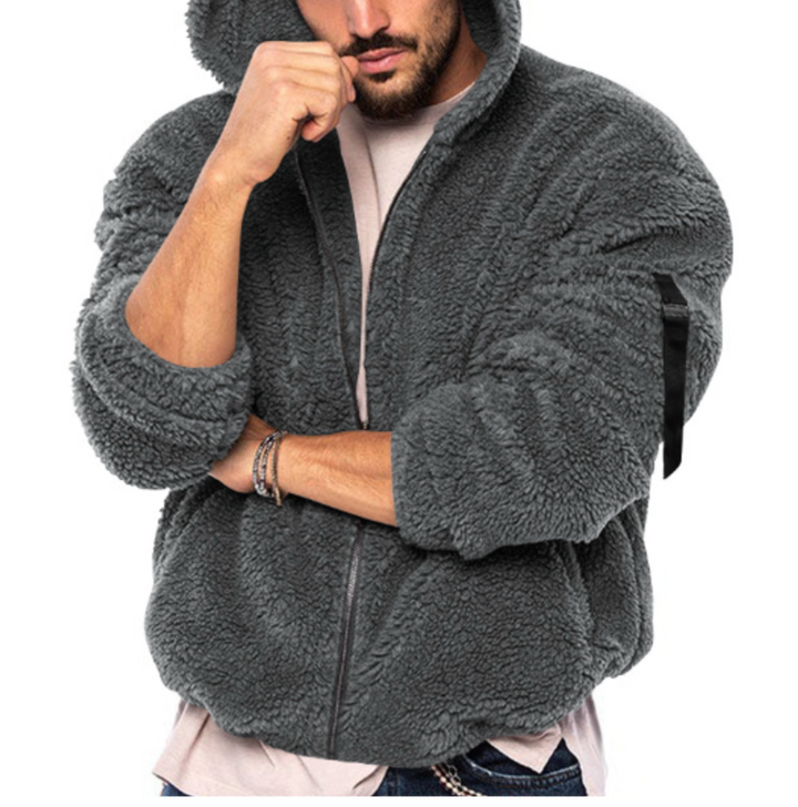 Michael - giacca invernale Teddy casual per uomo