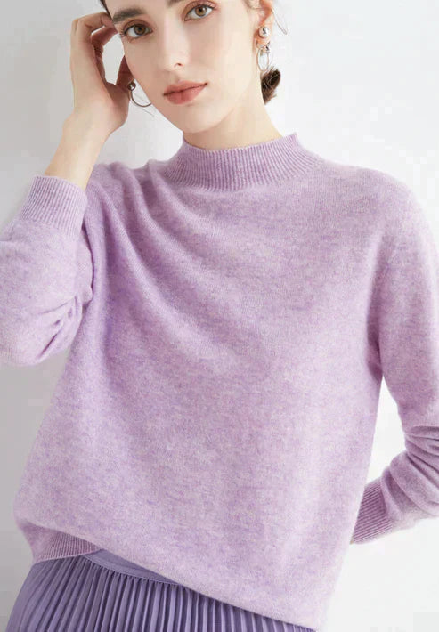 Many | Elegant turtleneck sweater for women