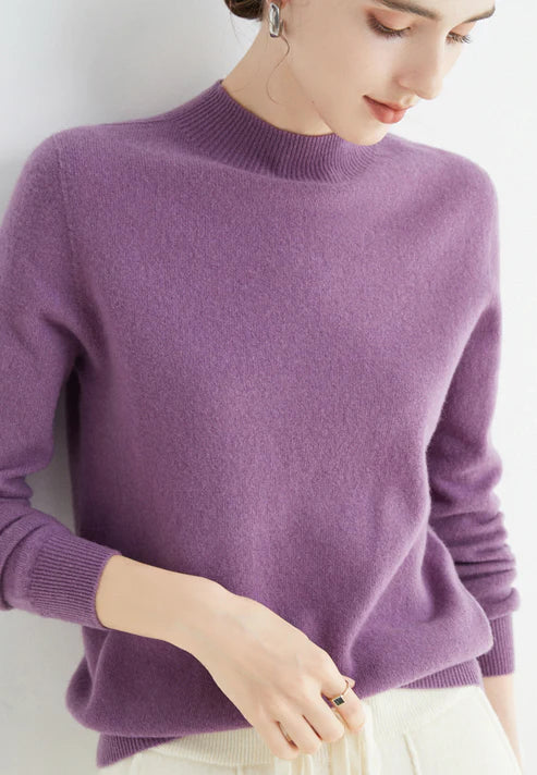Many | Elegant turtleneck sweater for women