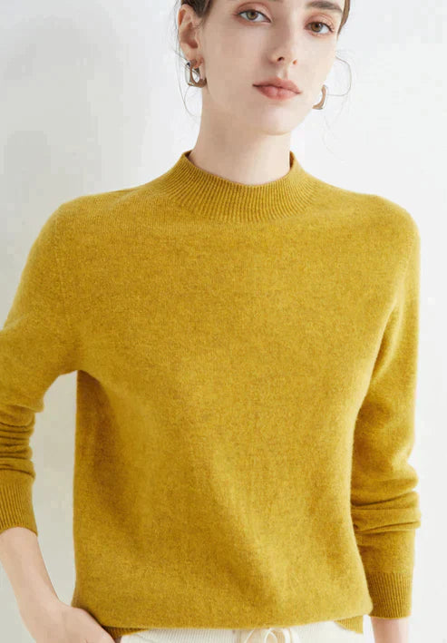 Many | Elegant turtleneck sweater for women