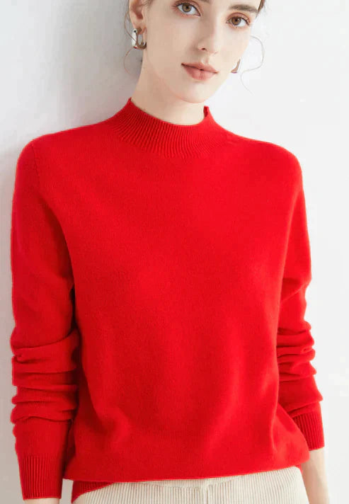 Many | Elegant turtleneck sweater for women