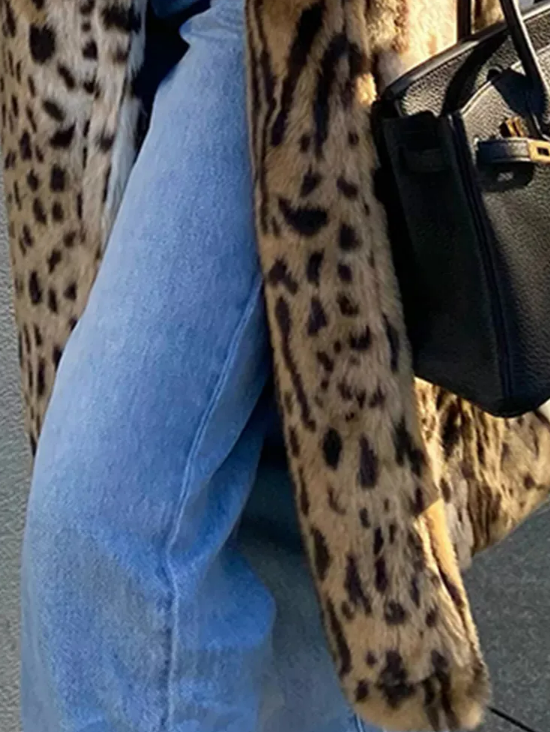 Manteau à imprimé tigre Felicitas Lose
