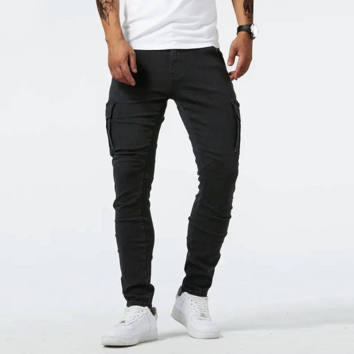 Pantalon cargo jean