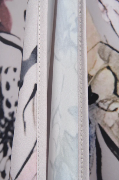 Tuta senza maniche da donna con sovrapposizione floreale – Elegante pezzo unico con gamba ampia e design fluido – Outfit per eventi, estate e moda da sera