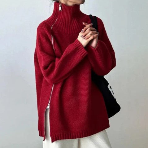 Pixie | pull-over à col montant
