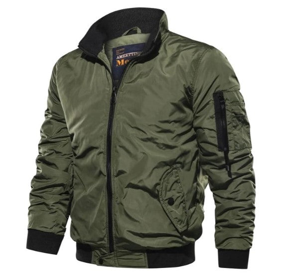 Seko - veste de mi-saison pour hommes avec une poche sur la manche