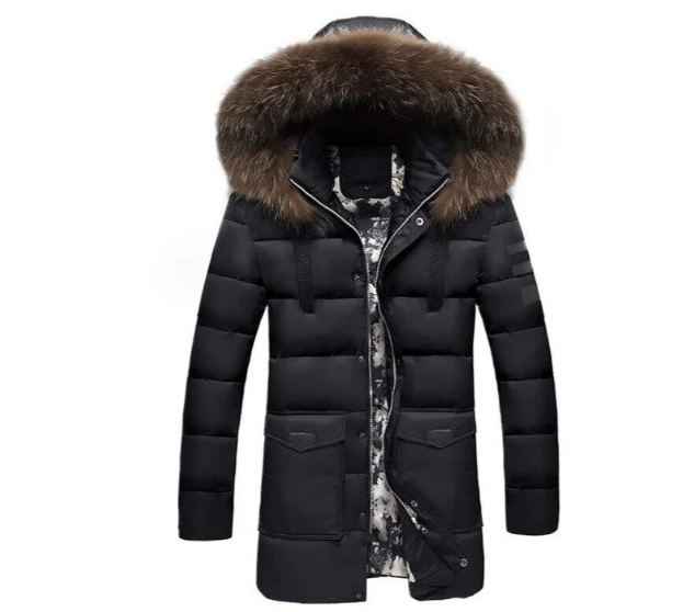 Traisa - veste de transition homme avec fourrure