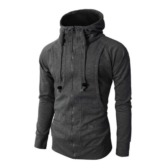 Lewa - męska bluza z kapturem na zamek