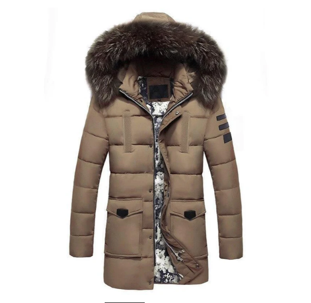 Traisa - veste de transition homme avec fourrure