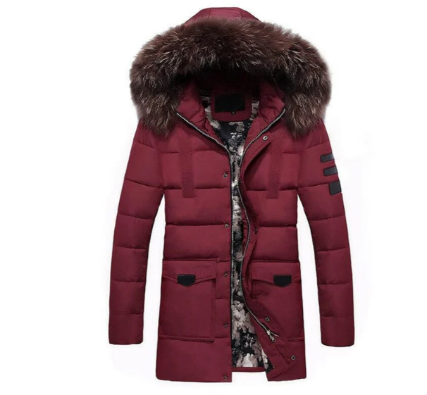 Traisa - veste de transition homme avec fourrure