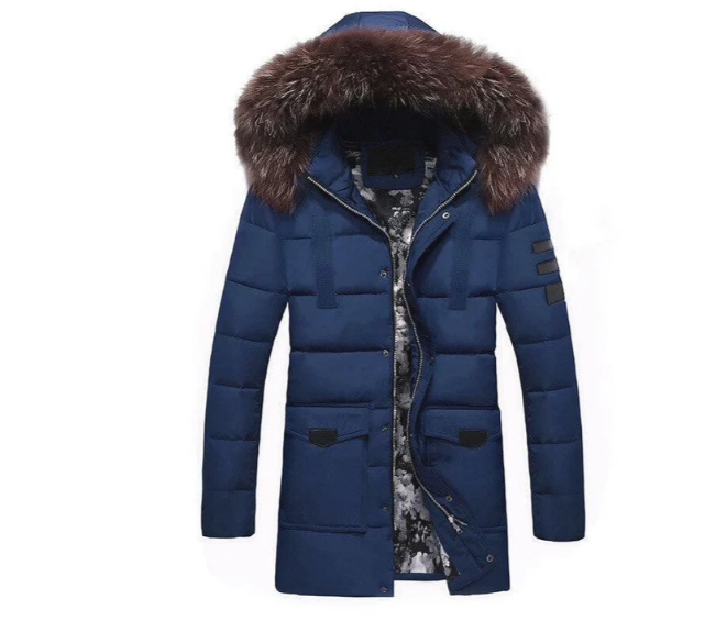 Traisa - veste de transition homme avec fourrure