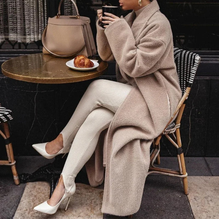 Jessa | Elegante cappotto invernale oversize per un'eleganza senza tempo