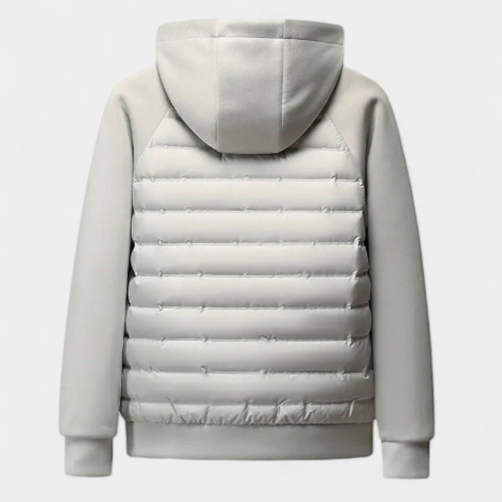 Maria Modehaus | Leichte Daunenjacke – Softshell-Pufferjacke mit Kapuze