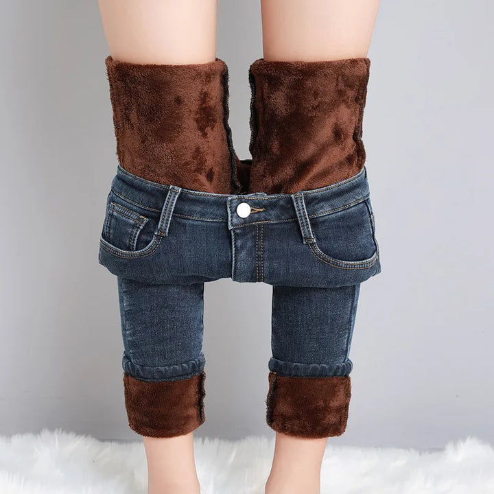 Quinly - Jean skinny thermique chaud
