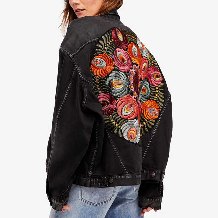 Bohemian Jeansjacke