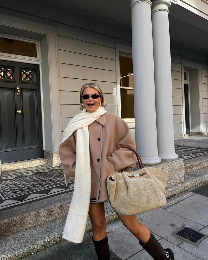 Paige - warm trendy loose jacket