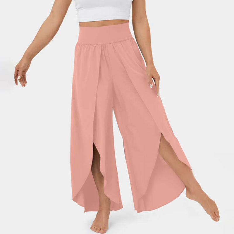 Jambes de pantalon larges