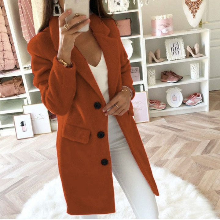Malena - Cappotto - Classico - Alla moda - Ideale per autunno / inverno per donna