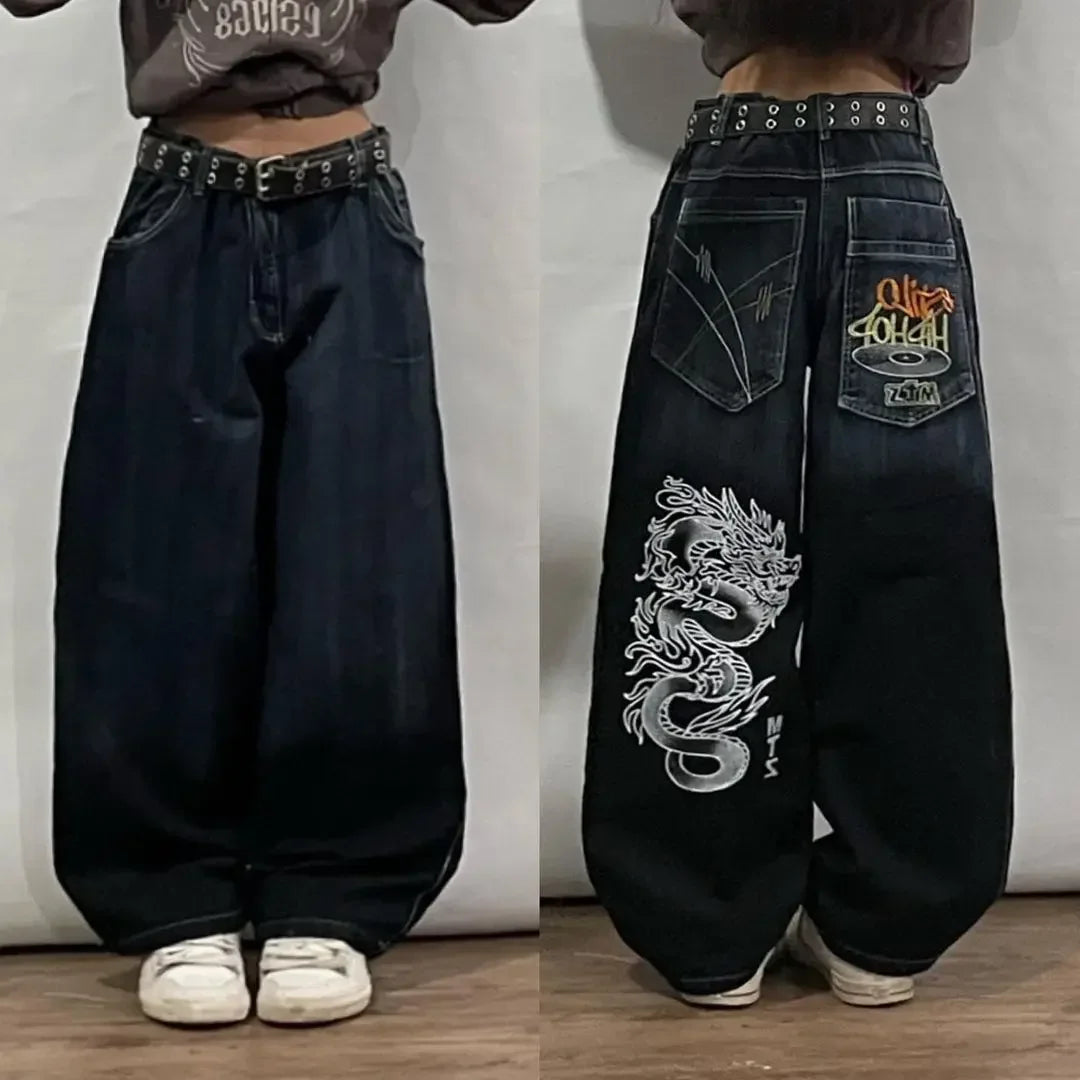 Pantalon Baggy Y2K Harajuku pour femmes
