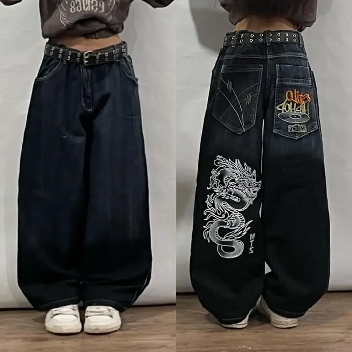 Pantalon Baggy Y2K Harajuku pour femmes