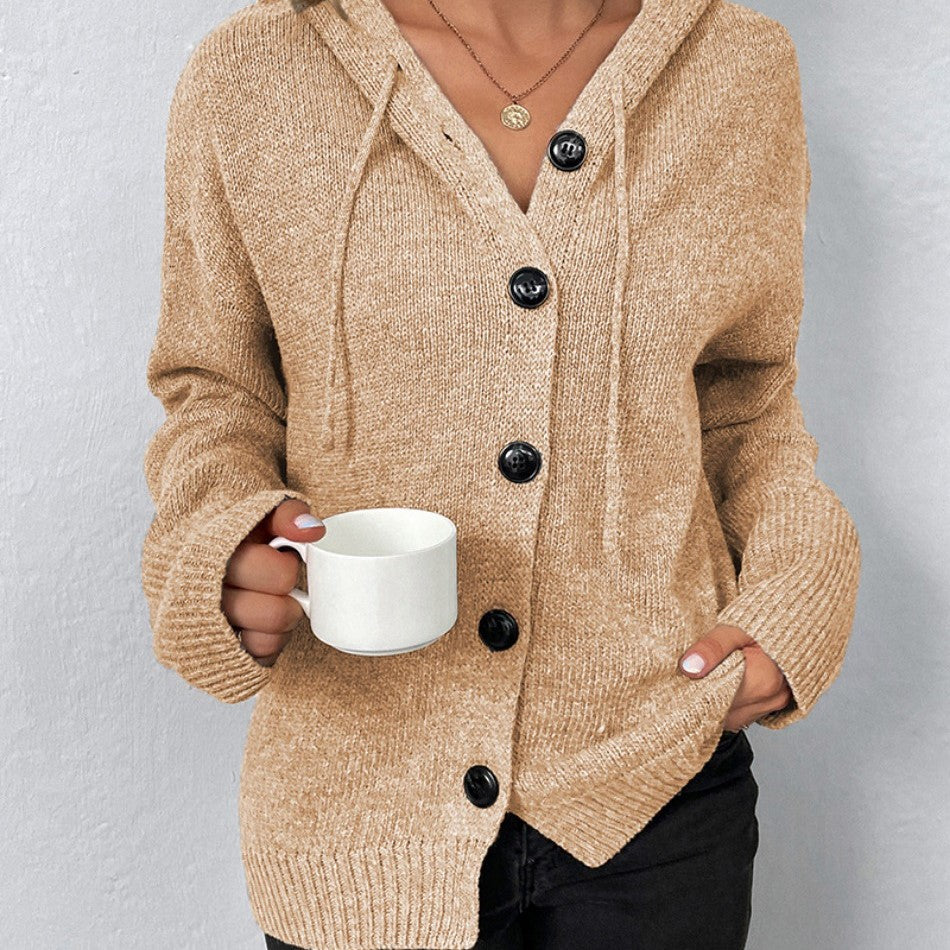 Cecelia - Cardigan femme - Décontracté - Design polyvalent - Hiver