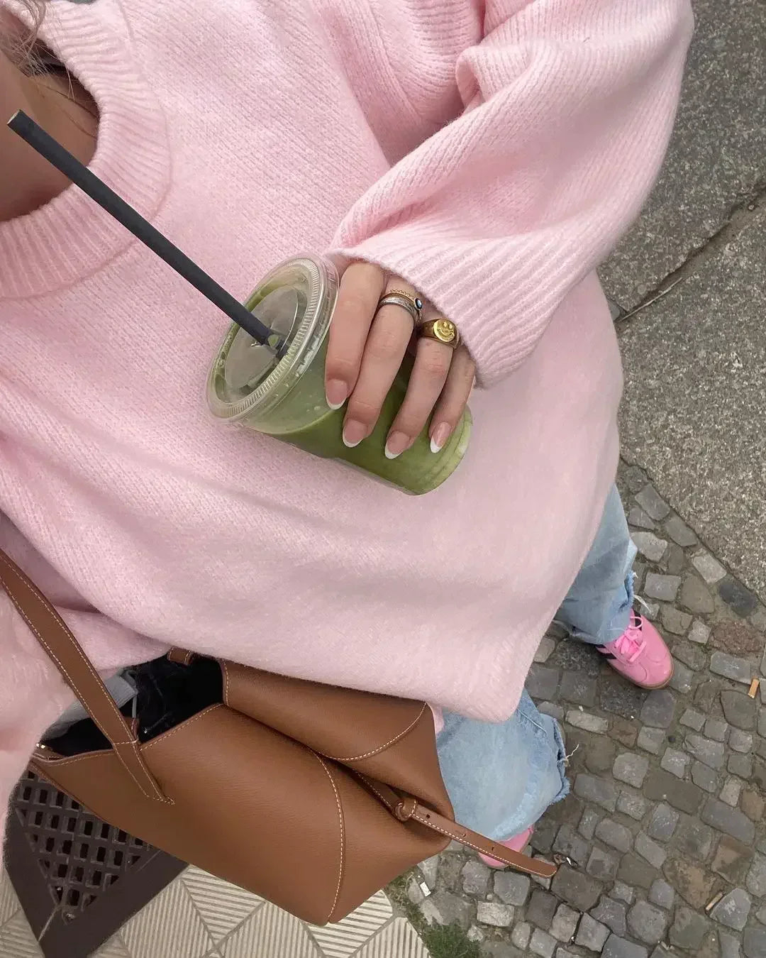 Ella - lässiger lockerer Strickpulli