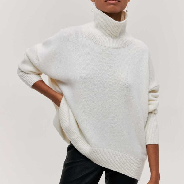 Ysabelle | Pull à col roulé doux pour femmes
