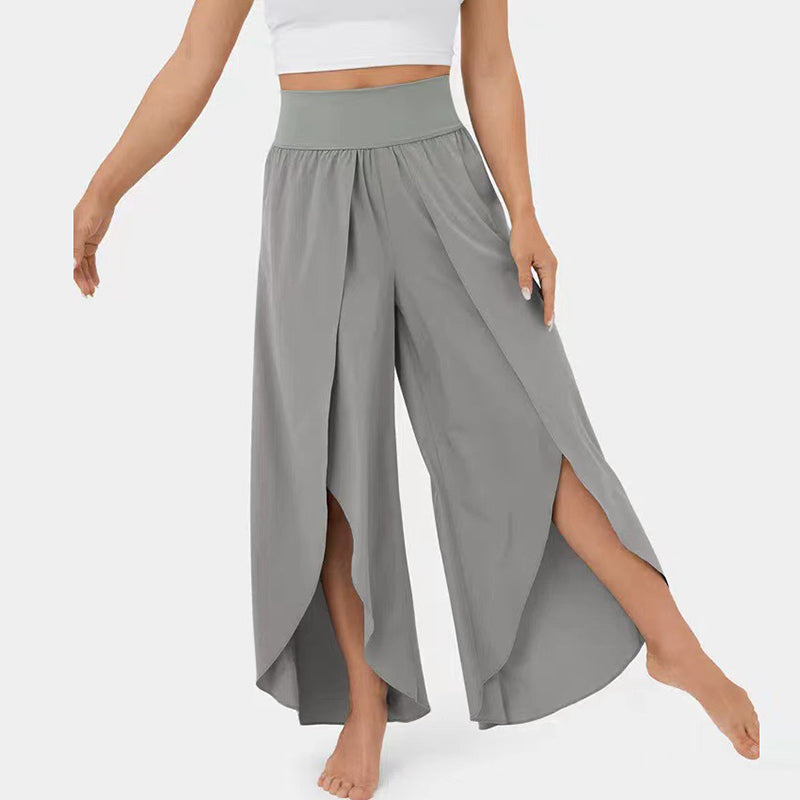 Jambes de pantalon larges