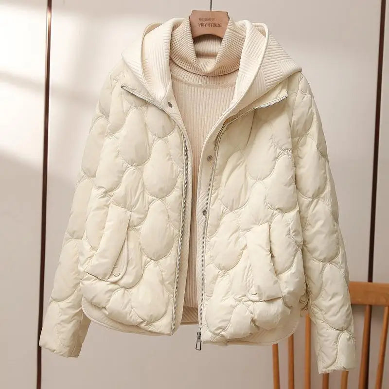 Alina - Warmer Wattierter Wintermantel für Damen