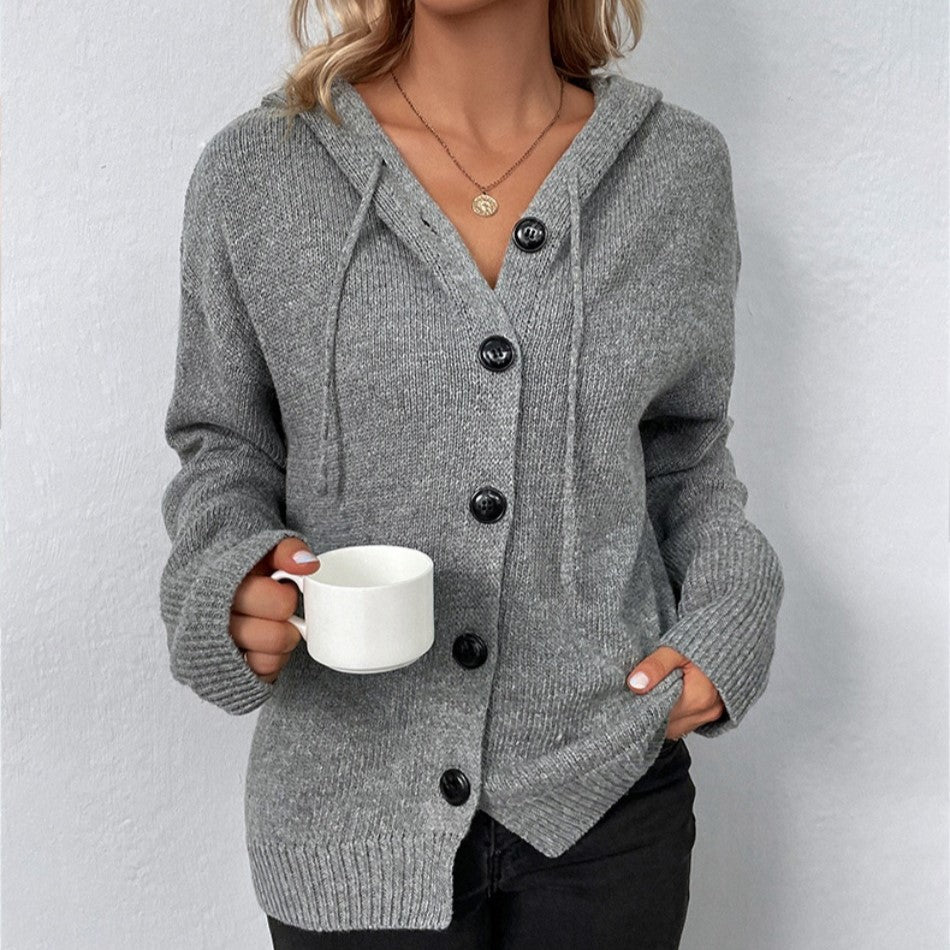 Cecelia - Cardigan femme - Décontracté - Design polyvalent - Hiver